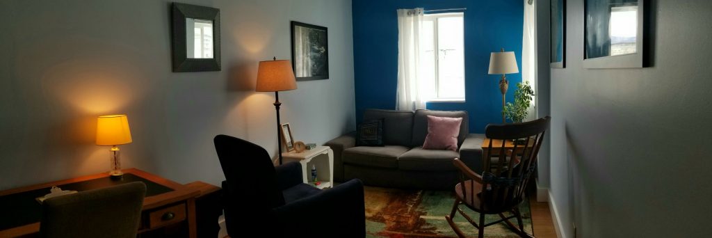 Office where counselling and psychotherapy is done in Squamish or online.